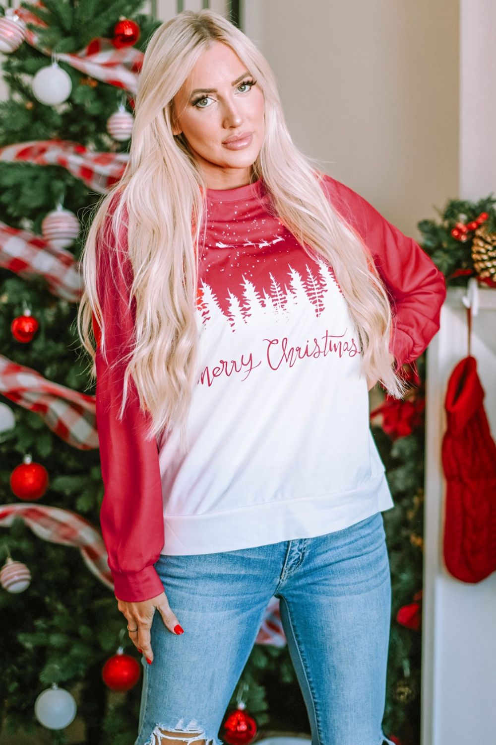 Christmas Element Long Sleeve Sweatshirt-Jewearrings