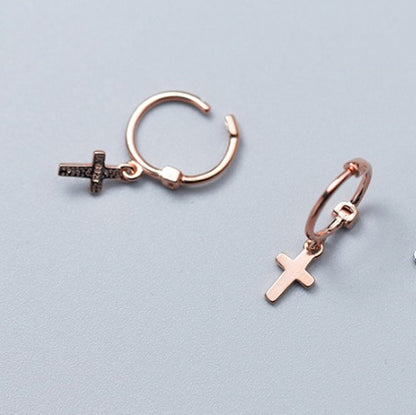 Cross earrings-Jewearrings