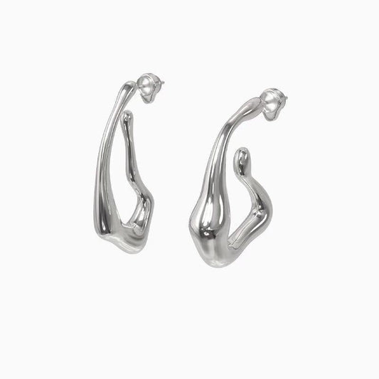 Venom Earrings 925 Silver Simple Ins New Earrings Trend Retro-Jewearrings