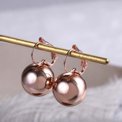 Original Style Simple Pearl Earrings-Jewearrings