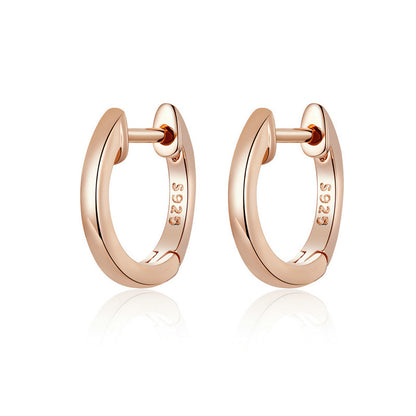 Real Gold Plated Ear Clip s925 Pure Silver Earrings-Jewearrings