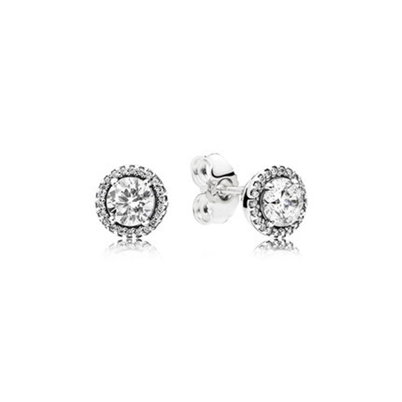 Panjia S925 Sterling Silver Jewelry Fashion Trend Earrings-Jewearrings