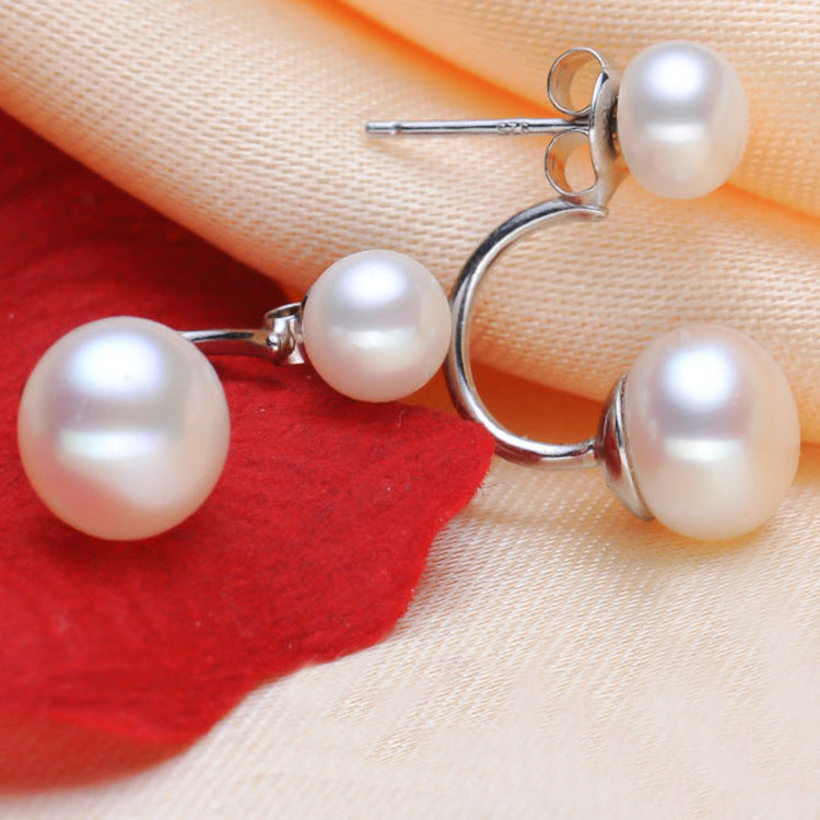 Light luxury Fashion 4A Pearl Earrings-Jewearrings