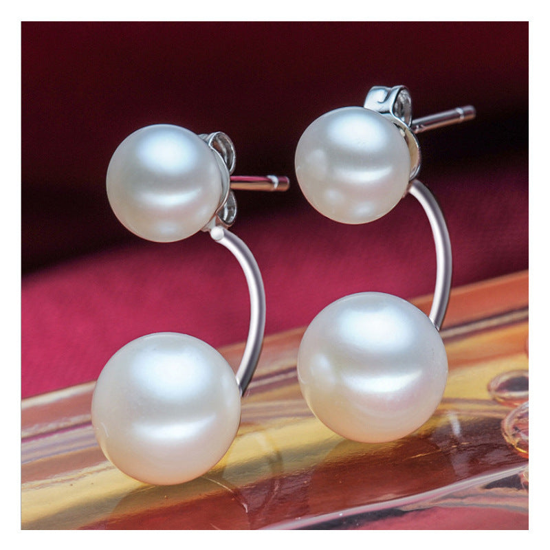 Light luxury Fashion 4A Pearl Earrings-Jewearrings