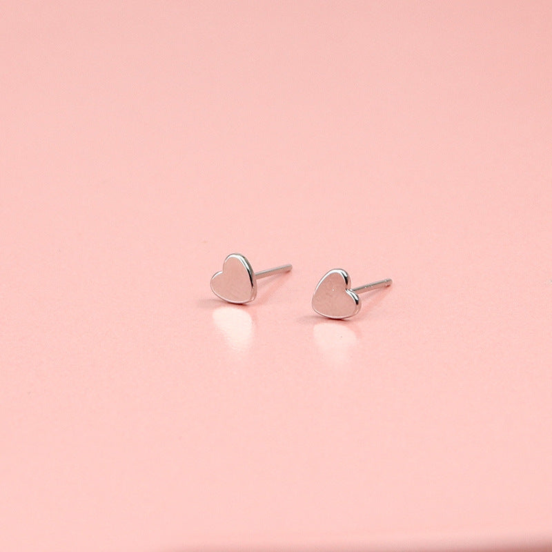 Small Wholesale Silver Needle Piercing Small Earrings For Women-Jewearrings