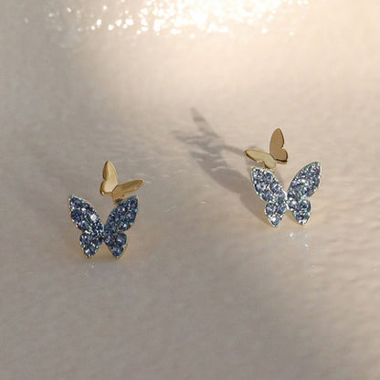 Butterfly Dangle Earrings-Jewearrings