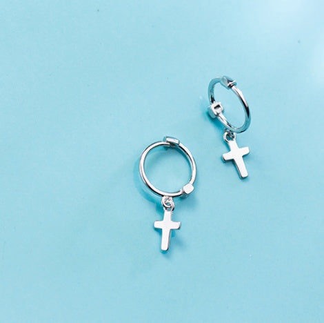 Cross earrings-Jewearrings