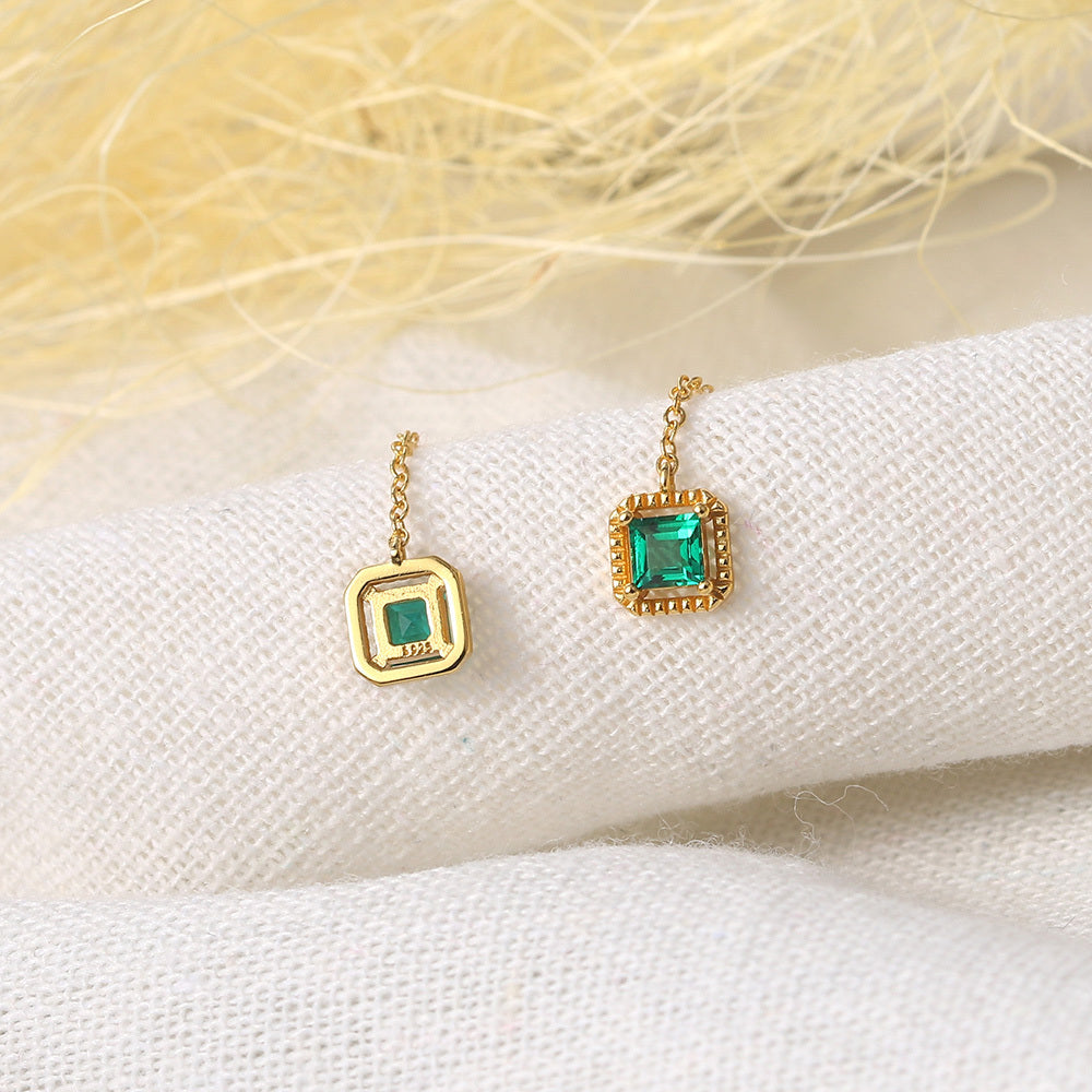 Grandmother emerald Earrings-Jewearrings