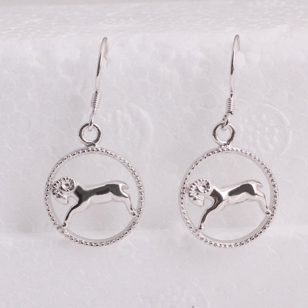 Aries Dangle Earrings-Jewearrings