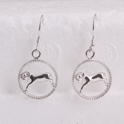 Aries Dangle Earrings-Jewearrings