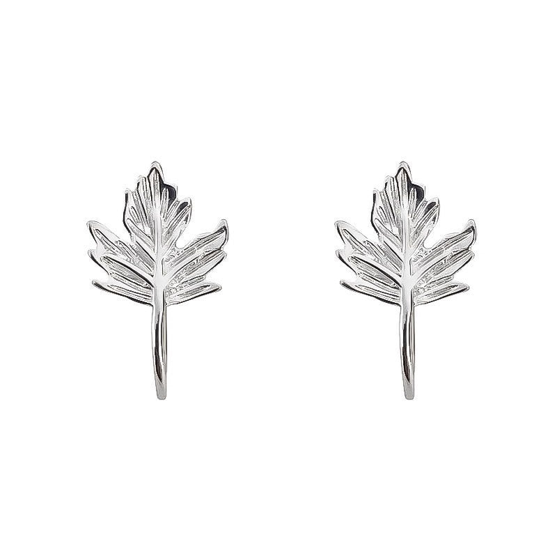 S925 Sterling Silver Retro Hong Kong Style Earrings-Jewearrings