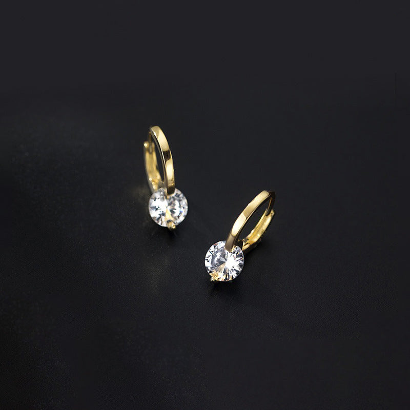 Commuting Elegant Short Ear Clip Minority Simple Design Sense Earrings-Jewearrings