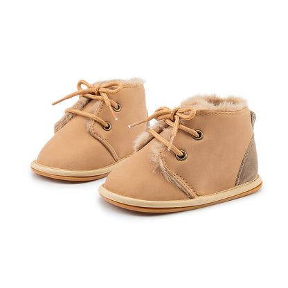 Round Toe Thermal Kid Sneakers-Jewearrings