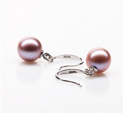 Natural freshwater pearl earrings-Jewearrings