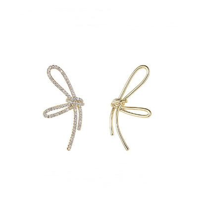 Women's Advanced Temperament Bow Earrings-Jewearrings