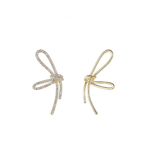 Women's Advanced Temperament Bow Earrings-Jewearrings