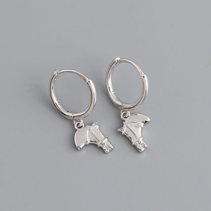 Women's glossy hoop earrings-Jewearrings