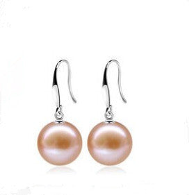 Natural freshwater pearl earrings-Jewearrings