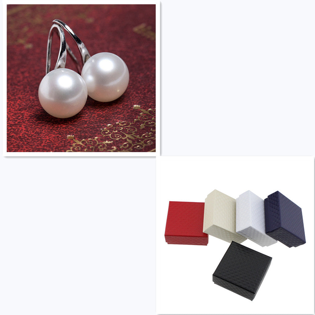 Micro-set pearl earrings-Jewearrings