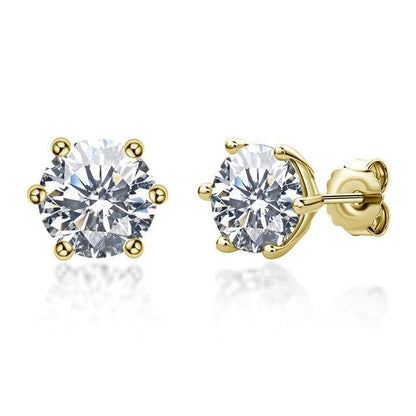 Moissanite Earrings-Jewearrings