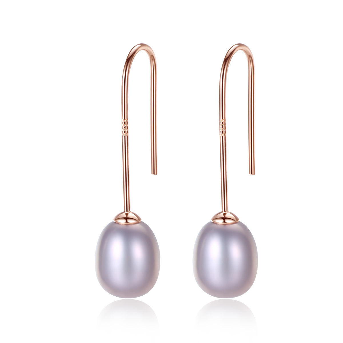 Vintage fashion pearl earrings-Jewearrings