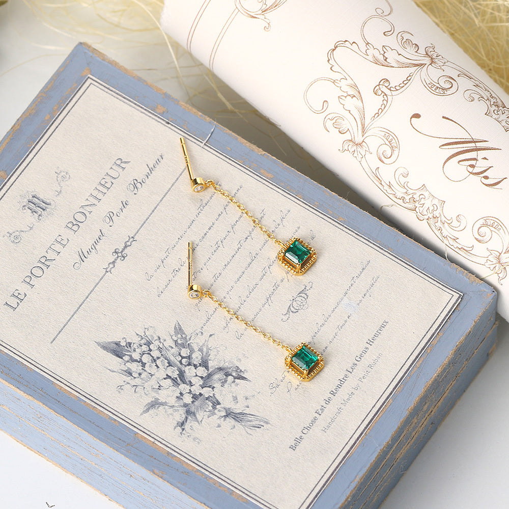 Grandmother emerald Earrings-Jewearrings