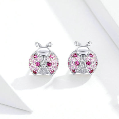 S925 Sterling Silver Earrings Temperament Female Earrings-Jewearrings