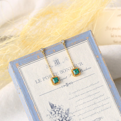 Grandmother emerald Earrings-Jewearrings