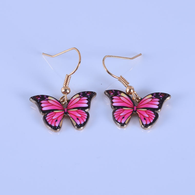 Butterfly Dangle Earrings-Jewearrings