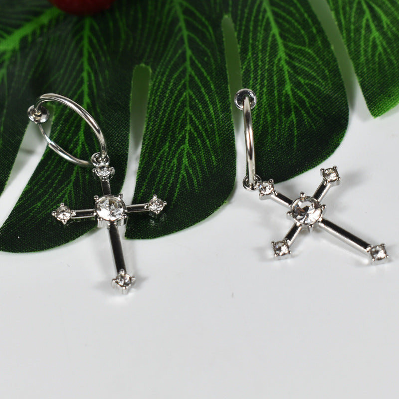 New Fashion Fashion Jewelry Earrings Cross Retro-Jewearrings