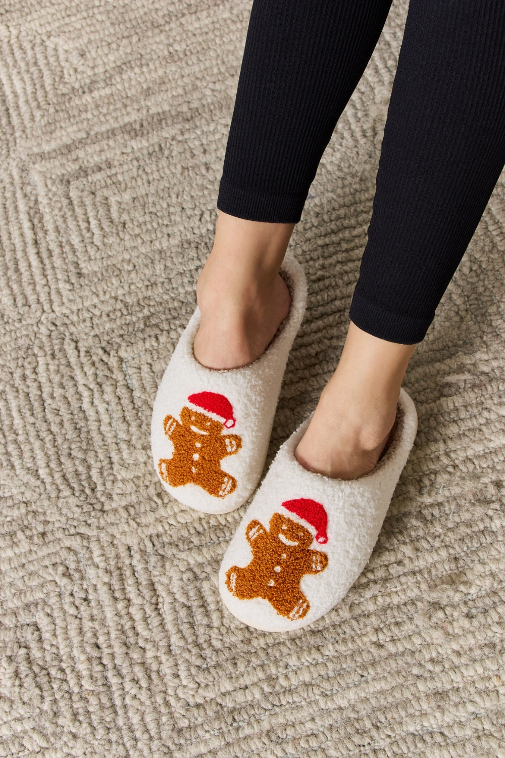 Melody Christmas Cozy Slippers-Jewearrings