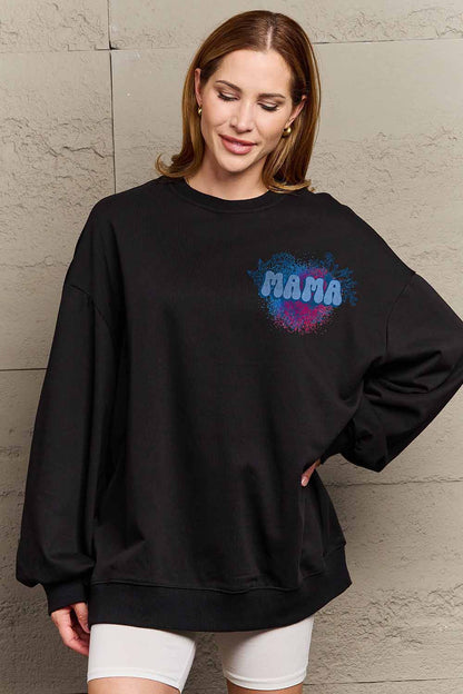 Simply Love Simply Love Full Size MAMA Graphic Sweatshirt-Jewearrings