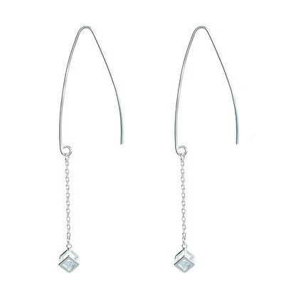 S925 Sterling Silver Earrings Female-Jewearrings