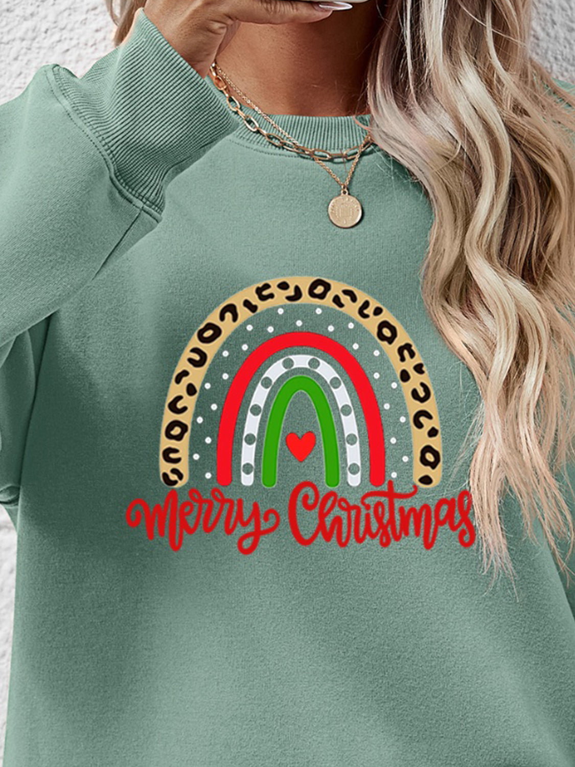 MERRY CHRISTMAS Graphic Sweatshirt-Jewearrings