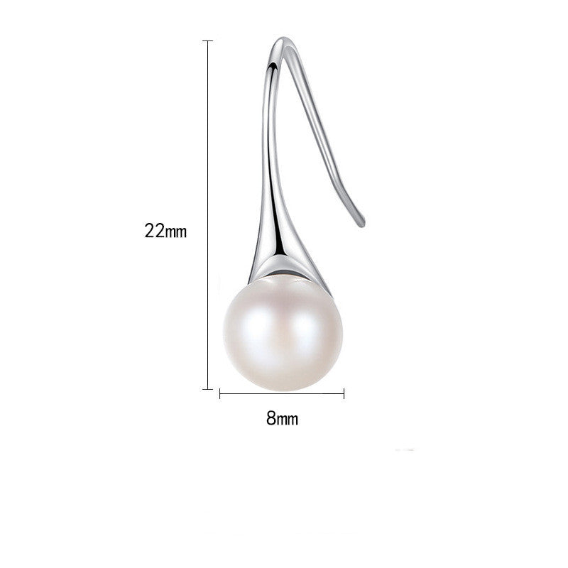 Pearl Earrings Premium S925 Silver Ear Hook-Jewearrings