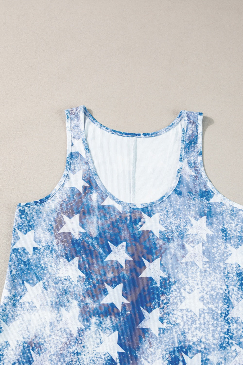 US Flag Scoop Neck Tank-Jewearrings