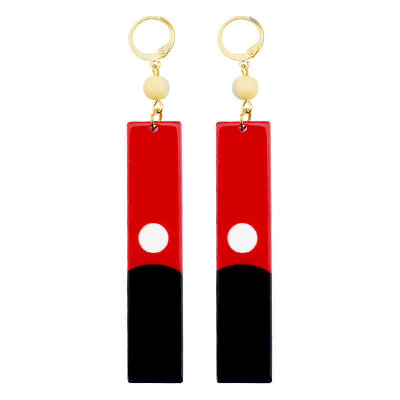 Japanese Anime Tokyo Revengers Earrings Cosplay Izana Kurokawa Enamel Metal Dangle Earrings-Jewearrings