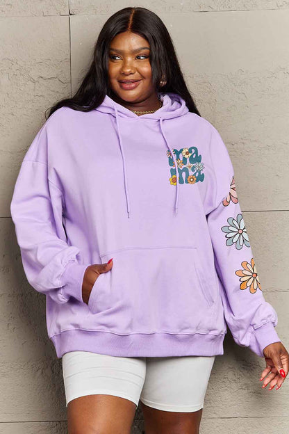 Simply Love Simply Love Full Size MAMA Graphic Dropped Shoulder Hoodie-Jewearrings