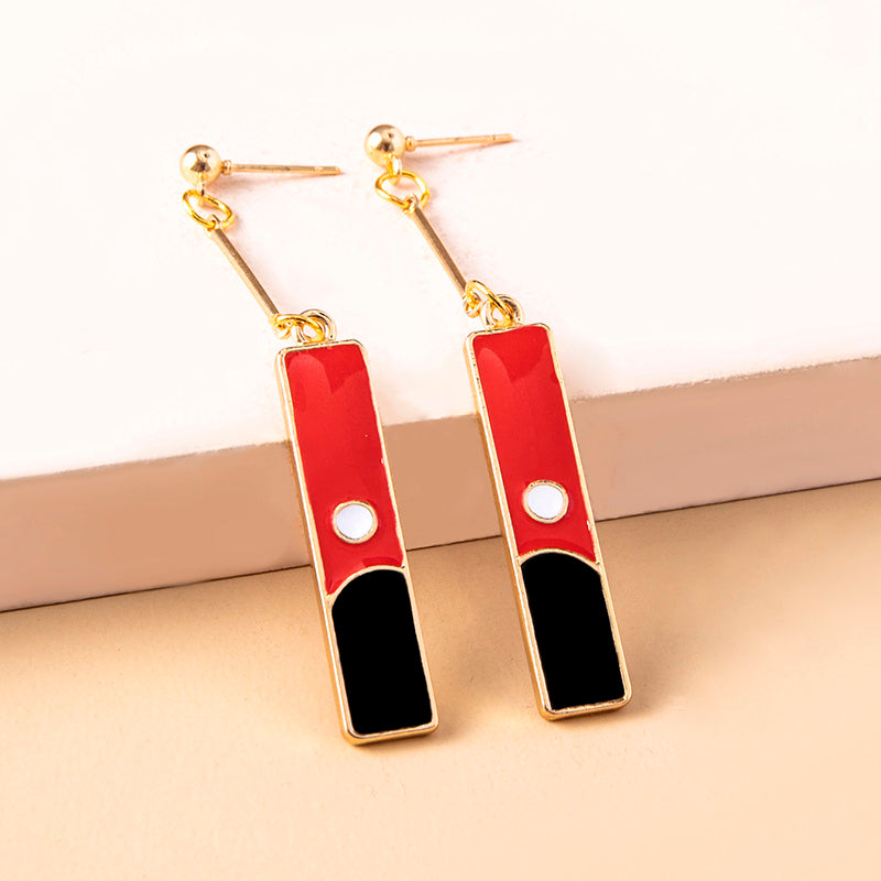 Japanese Anime Tokyo Revengers Earrings Cosplay Izana Kurokawa Enamel Metal Dangle Earrings-Jewearrings