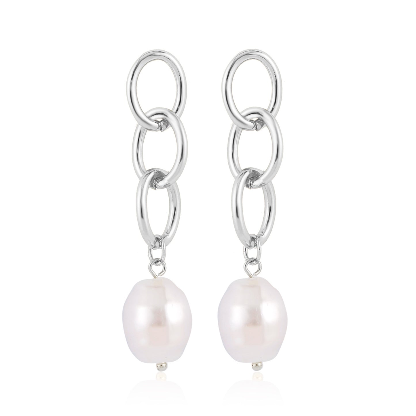 Ladies New Exquisite Pearl Earrings-Jewearrings