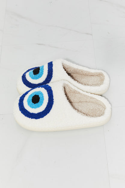 MMShoes Eye Plush Slipper-Jewearrings