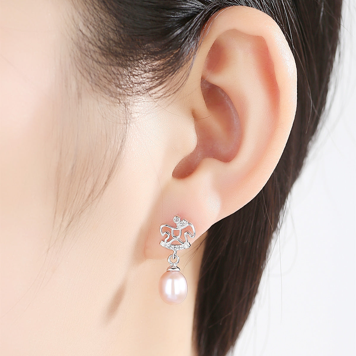 Women's Fashion S925 Sterling Silver Stud Earrings-Jewearrings