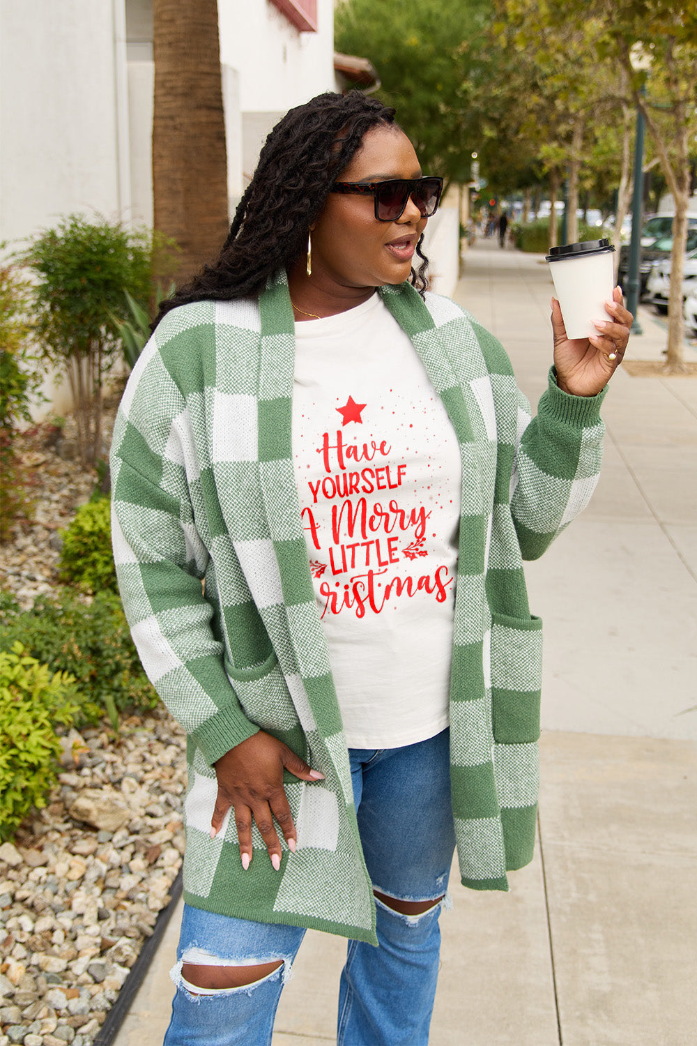 Simply Love Full Size HAVE YOURSELF A MERRY LITTLE CHRISTMAS T-Shirt-Jewearrings