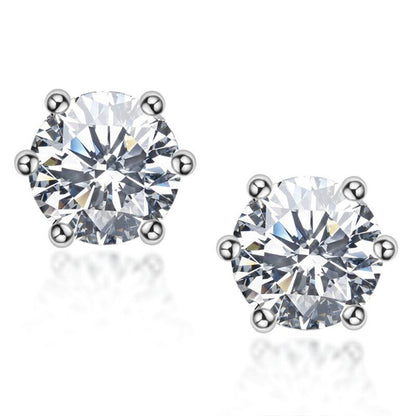 Moissanite Earrings-Jewearrings