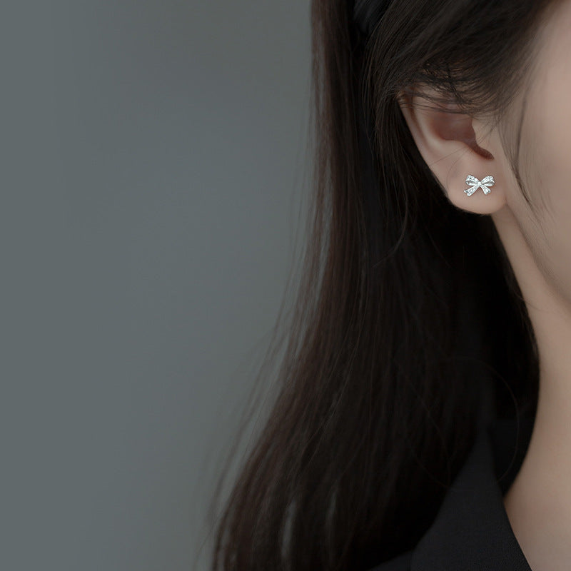 S925 Silver Korean Style Summer Women's Cute Earrings-Jewearrings