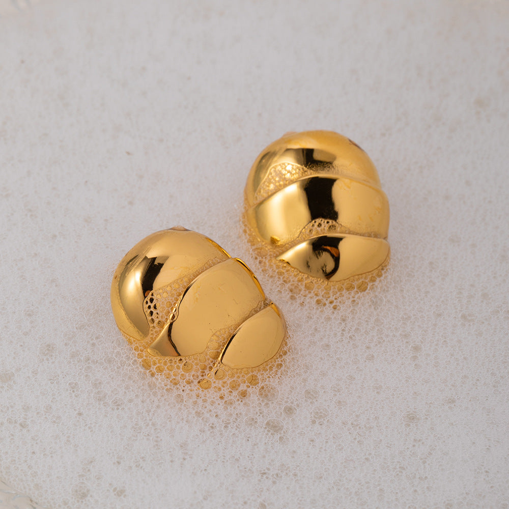 Willa Gold Earrings-Jewearrings