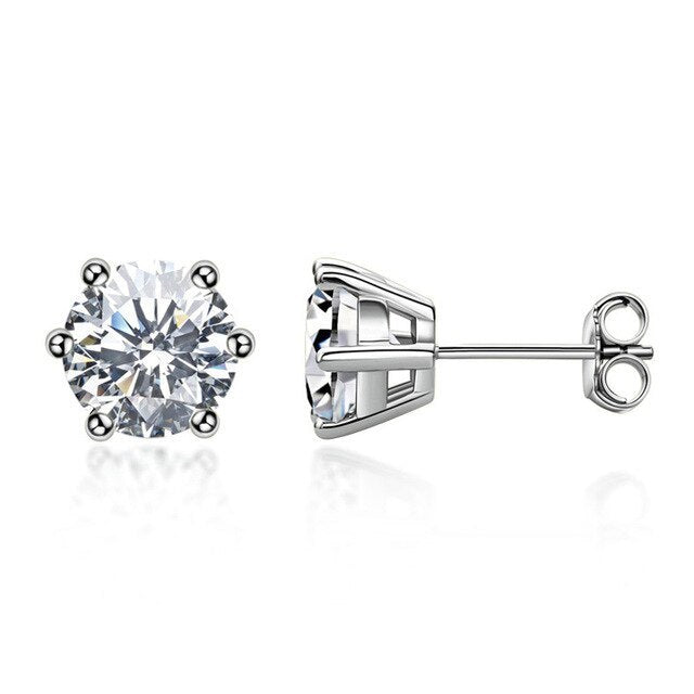 Moissanite Earrings-Jewearrings