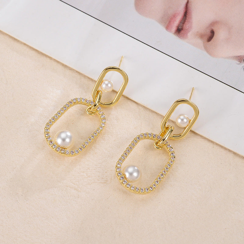 Pearl Earrings Are Exquisite And Simple-Jewearrings