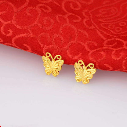 24K Gold Plated Earrings Euro Gold Jewelry New Popular Earrings-Jewearrings