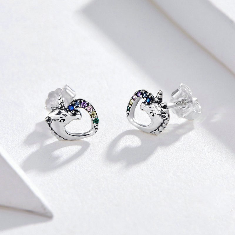 Sterling Silver S925 Stud Earrings-Jewearrings